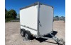 VDM Fourgon Marché avec hayon latéral 250x150x180 double essieux PTAC 750kg